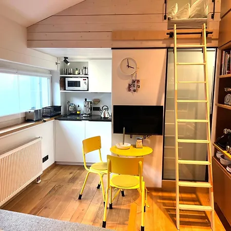 דירה Zons22 - Tiny Loft In Am Rhein Im Historischen Denkmal - Zwischen Koeln & Duesseldorf