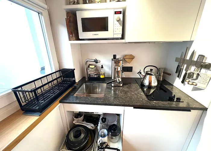 Zons22 - Tiny Loft In Am Rhein Im Historischen Denkmal - Zwischen Koeln & Duesseldorf Appartement Dormagen