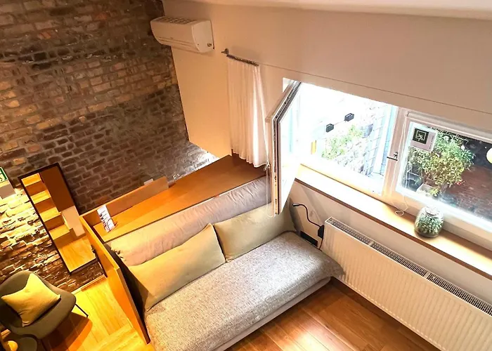 Zons22 - Tiny Loft In Am Rhein Im Historischen Denkmal - Zwischen Koeln & Duesseldorf Appartement *