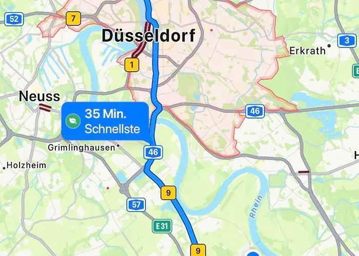 Apartment Zons22 I Ruhiges Design In Altstadt Zons Perfekt Für Alleinreisende Und Paare, Zwischen Messe Köln&düsseldorf Dormagen